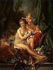 Venus Canvas Paintings - Toilet of Venus